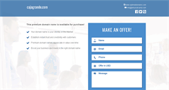 Desktop Screenshot of cajagrande.com